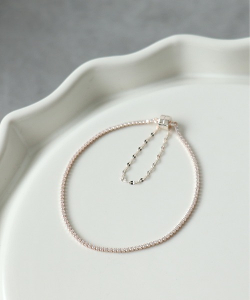 Three Four Time（スリーフォータイム） ブレスレット テニスチェーン