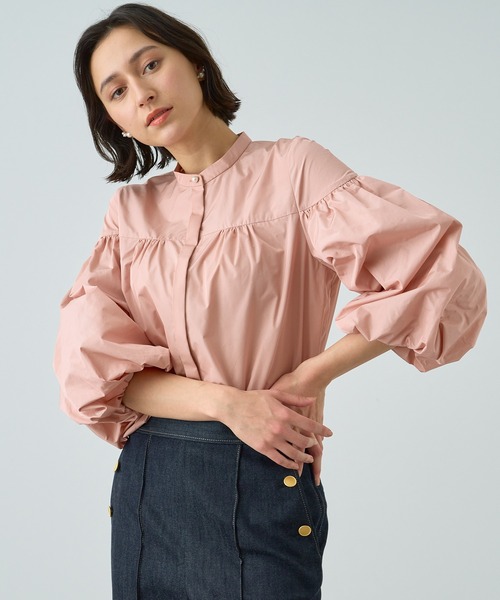 「ANAYI」 7分袖ブラウス 38 ピンク レディース