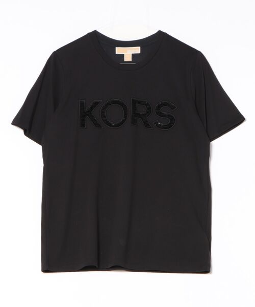 新品【MICHAEL KORS】マイケルコース　シークイン クラシック Tシャツ 公式アウトレット】KORS シークイン クラシック Tシャツ - トップス