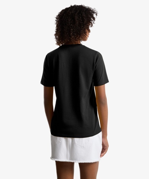 可*女様 現行！マイケルコース KORSシークインクラシックTシャツ 黒 MICHAEL KORS（マイケルコース） tシャツ 半袖 KORS シークイン