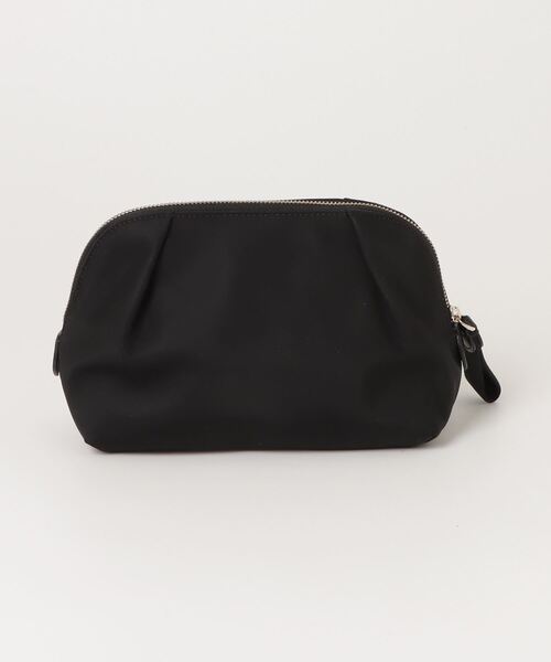 【美品】kate spade 黒 レザー ウエストポーチ kate spade NEW YORK 「kate new york」 ポーチ ONESIZE