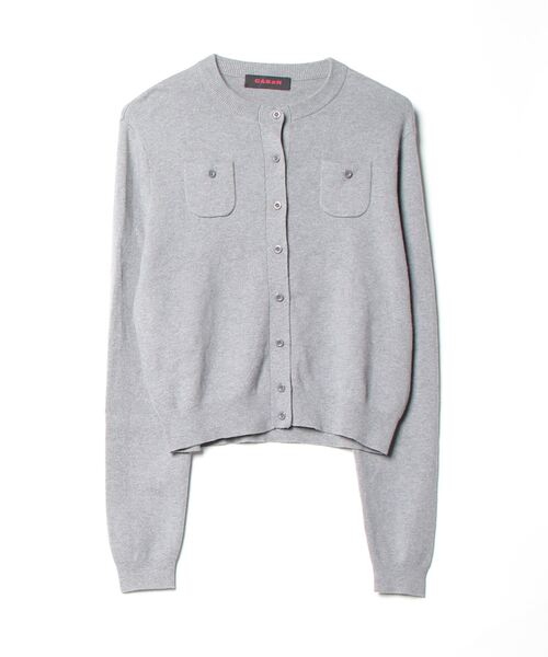 caban カーディガン コットンカシミヤストレッチ Vネックカーディガン | CABaN