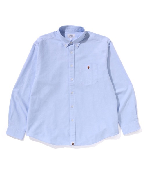 A BATHING APE（アベイシングエイプ） シャツ ONE POINT OXFORD LS
