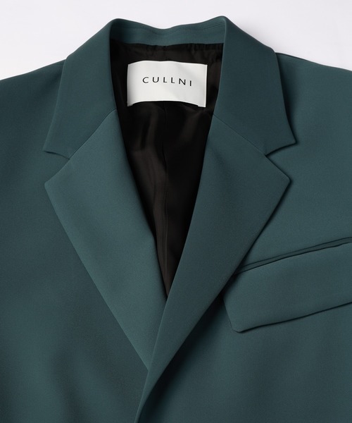 CULLNI ジャケット テーラードジャケット Double Cloth Twill