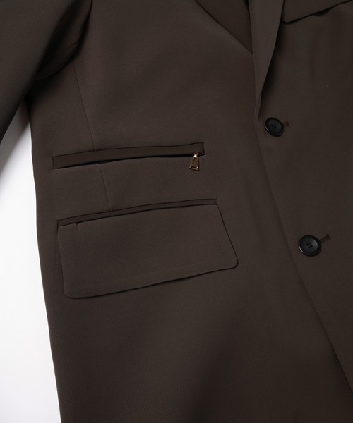 [別注]CULLNI 22-23AW ブルゾンジャケット CULLNI ジャケット テーラードジャケット Double Cloth Twill