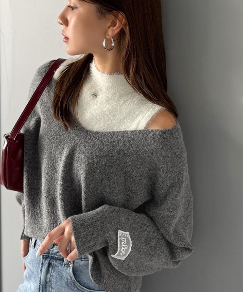 mily bilet ニット セーター 「mily bilet」セットアイテムで大人の