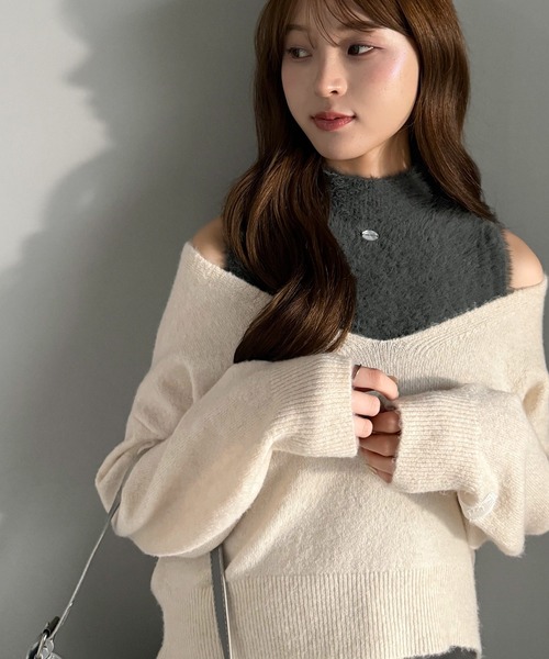 mily bilet ニット セーター 「mily bilet」セットアイテムで大人の