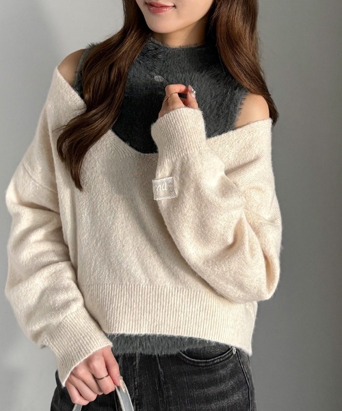 mily bilet ニット セーター 「mily bilet」セットアイテムで大人の