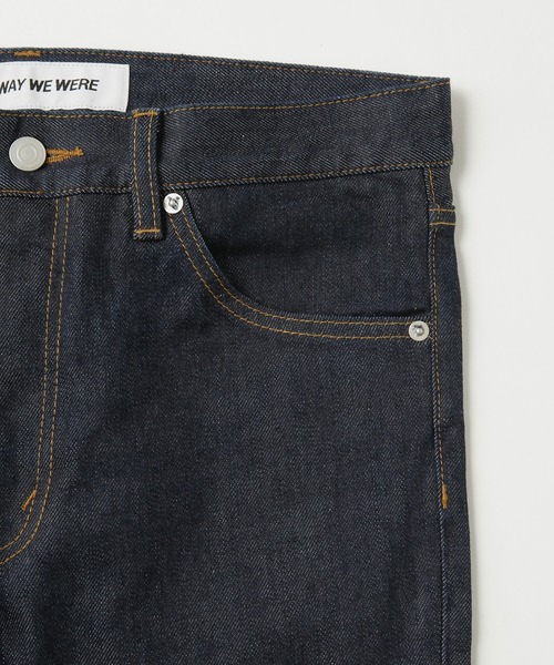 「NANO universe」 スキニーデニムパンツ LARGE ブラック メンズ