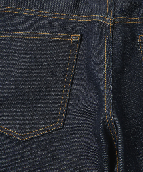 「NANO universe」 スキニーデニムパンツ LARGE ブラック メンズ