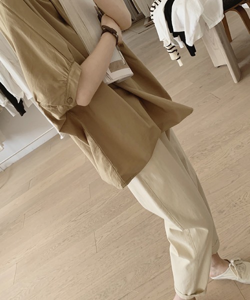 「deux amour」 半袖ブラウス FREE ベージュ レディース_画像6