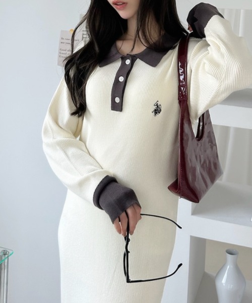 U.S. POLO ASSN.（ユーエスポロアッスン） ワンピース 「Ada.別注 U.S.