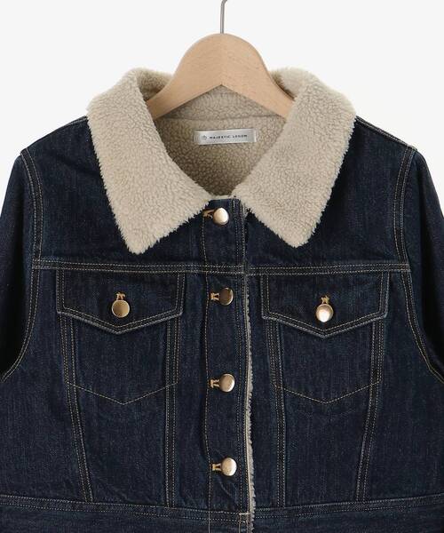 MAJESTIC LEGON（マジェスティックレゴン） コート アウター ボア 