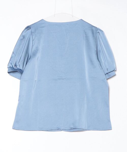「visage」 半袖ブラウス FREE ブルー レディース_画像2