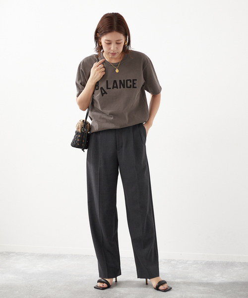 「MIXTA」 半袖Tシャツ MEDIUM ブラック レディース_画像2