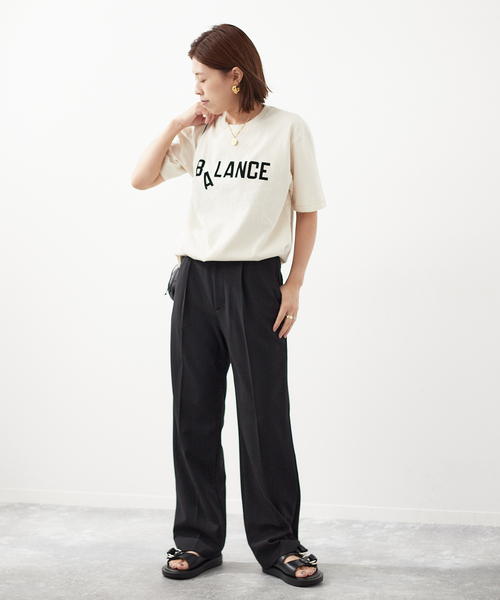 「MIXTA」 半袖Tシャツ MEDIUM ブラック レディース_画像8