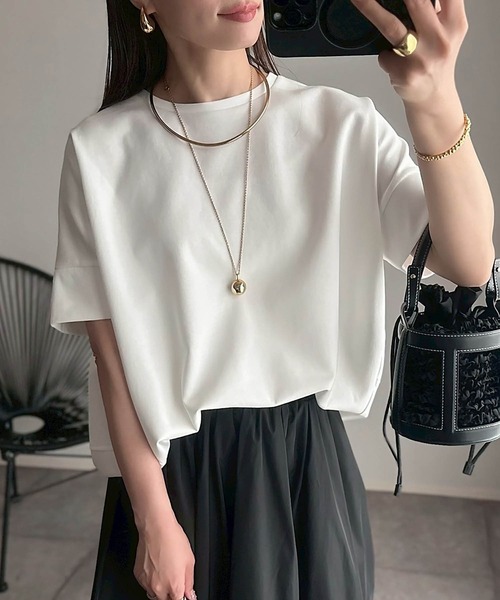 「Emma Taylor」 半袖Tシャツ FREE ホワイト レディース_画像2