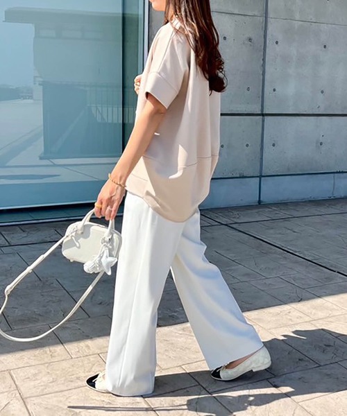 「Emma Taylor」 半袖Tシャツ FREE ホワイト レディース_画像9