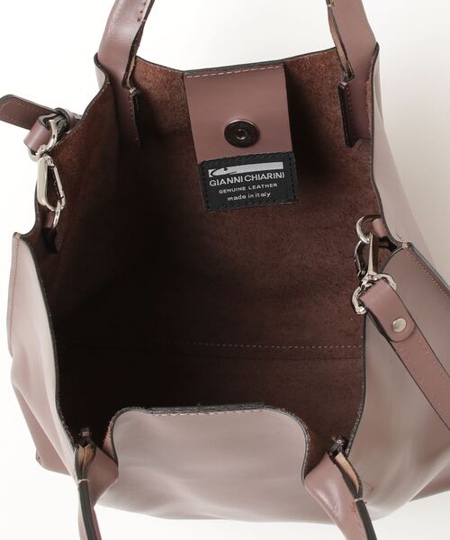 GIANNI CHIARINI（ジャンニ キアリーニ） 2WAYバッグ - ブラウン