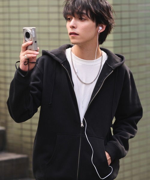 link lot パーカー 「カラバリ豊富8色展開」スタンダード裏起毛ビッグ