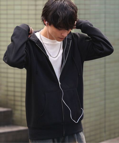 link lot パーカー 「カラバリ豊富8色展開」スタンダード裏起毛ビッグ