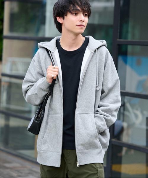 link lot パーカー 「カラバリ豊富8色展開」スタンダード裏起毛ビッグ