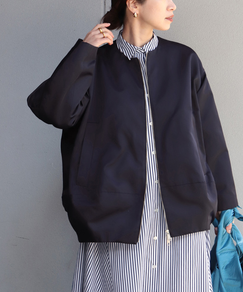 VERMEIL par iena（ヴェルメイユパーイエナ） レザーブルゾン FREE