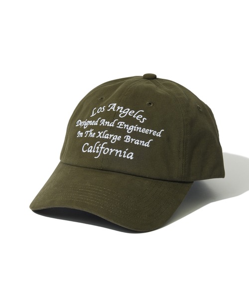 XLARGE（エクストラ ラージ） キャップ 帽子 CANVAS 6PANEL CAP メンズ