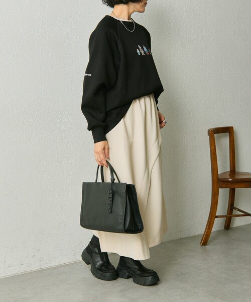 ear PAPILLONNER（イア パピヨネ） トートバッグ 「本革」sampo×ear