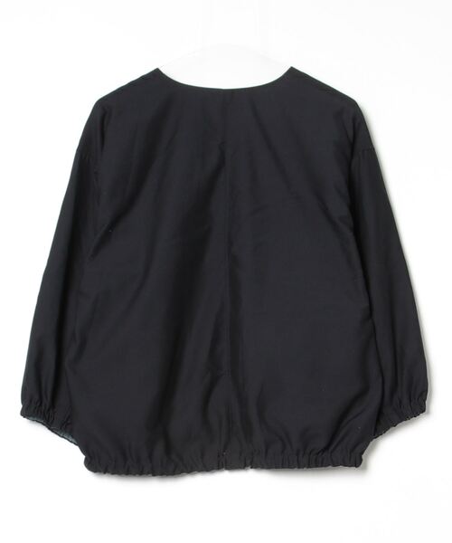 「LEPSIM」 ジップアップブルゾン L ブラック レディース_画像2