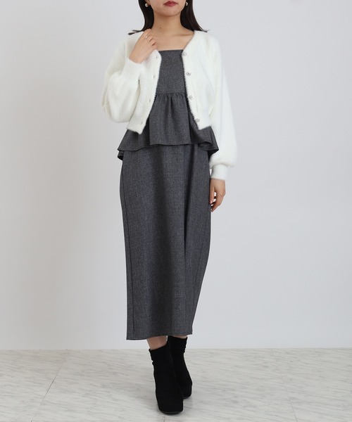 ASTORIA ODIER（アストリアオディール） ワンピース ペプラムキャミ