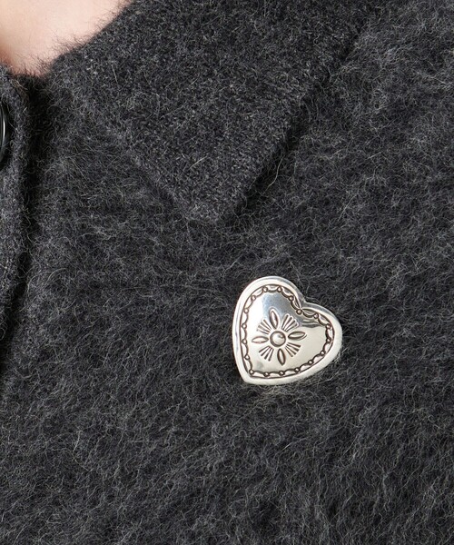 Harpo（アルポ） ブローチ 「HARPO PARIS」ハート ブローチ レディース