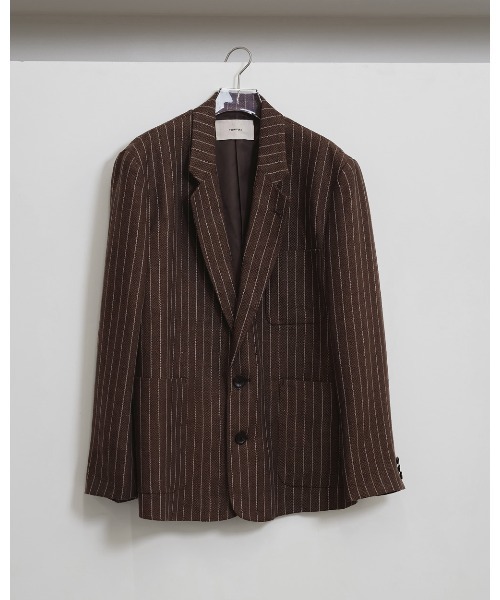 TODAYFUL ジャケット テーラードジャケット Boyfriend Stripe Linen