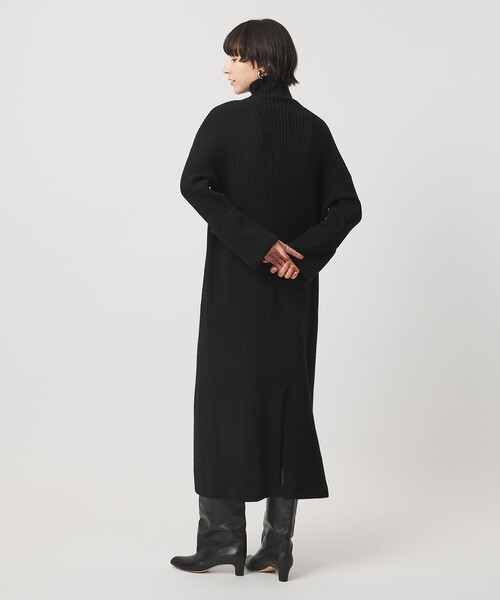 SACRA（サクラ） ワンピース 「SACRA」Wポケット タートル リブ