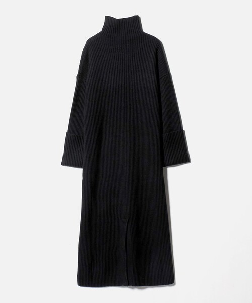 SACRA（サクラ） ワンピース 「SACRA」Wポケット タートル リブ