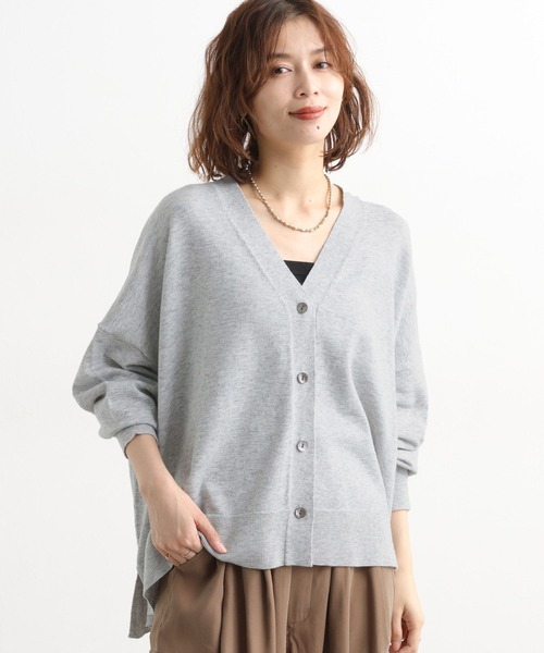 studio CLIP（スタディオクリップ） カーディガン 12ゲージウール