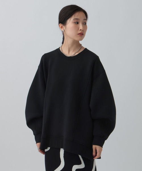 LEPSIM（レプシィム） トレーナー スウェット サイドZIPクループル