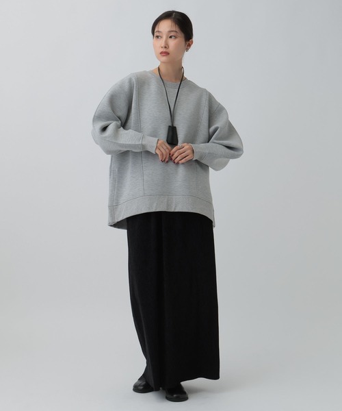 LEPSIM（レプシィム） トレーナー スウェット サイドZIPクループル