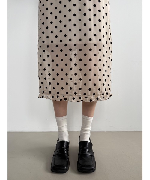 Didot.showroom スカート シアードットミディSK : ZOZOTOWN Yahoo!店