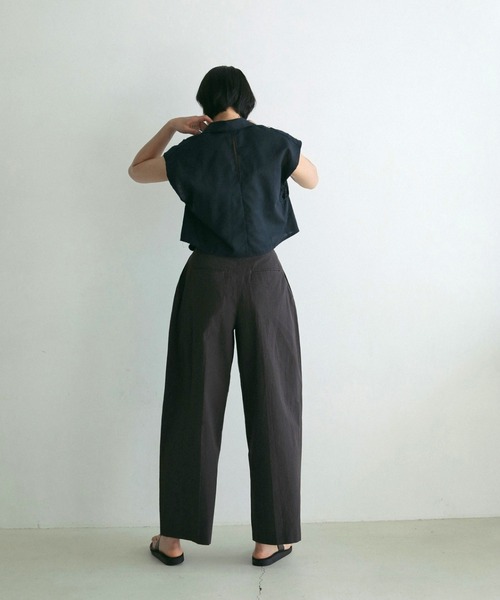 anuke（アンヌーク） パンツ 38inch グレー レディース : ZOZOTOWN