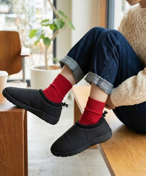 メイ, MEI（メイ） スリッポン 「MEI/メイ」ムートンモックシューズ / 裏ボア