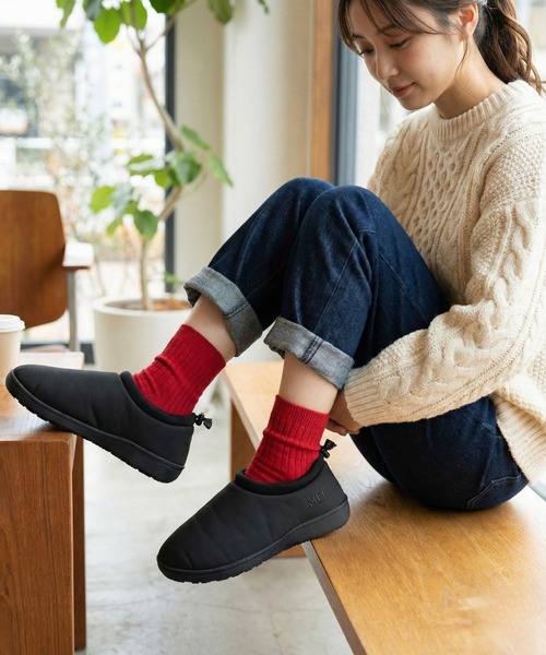 メイ MEI（メイ） スリッポン 「MEI/メイ」ムートンモックシューズ / 裏ボア