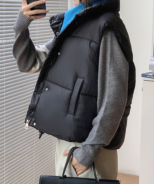 frunco ダウンベスト ベスト 「ZOZOTOWN限定」中綿スタンドカラー