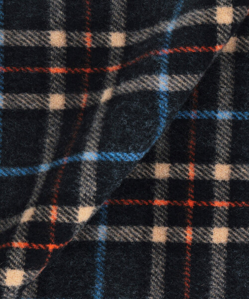 GANNI（ガニー） マフラー ストール Double Face Wool Check Scarf