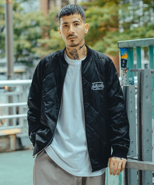 Subciety（サブサエティ） ブルゾン LARGE ブラック メンズ : ZOZOTOWN