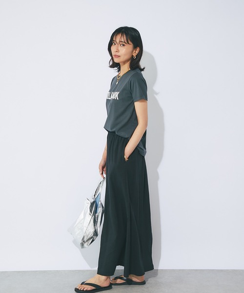 「RIVE DROITE」 半袖Tシャツ FREE ホワイト レディース_画像3