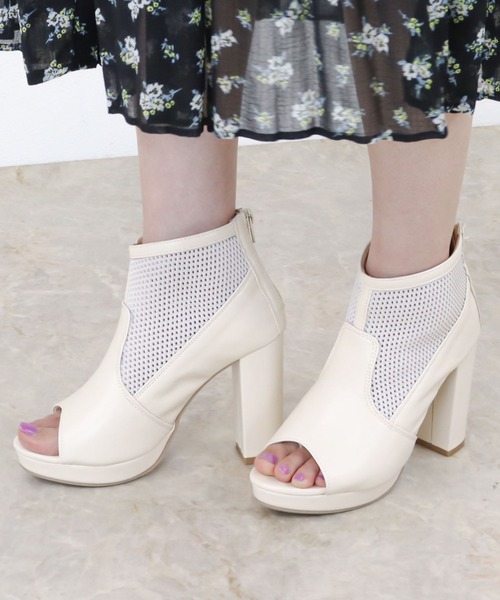 「LibertyDoll」 ショートブーツ LL ブラック レディース_画像8