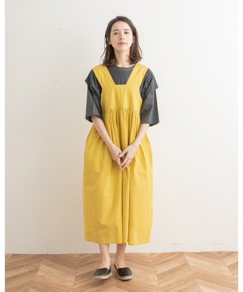 Kelen（ケレン） キャミソールワンピース S イエロー レディース
