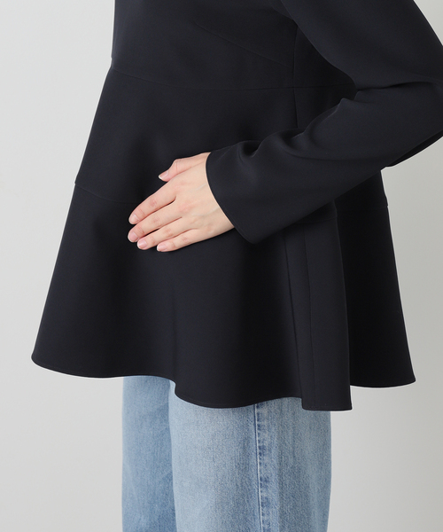 ラ トータリテ（La TOTALITE）/【洗える】チュニックフレアブラウス La TOTALITE（ラ トータリテ） ブラウス シャツ 「洗える」チュニック