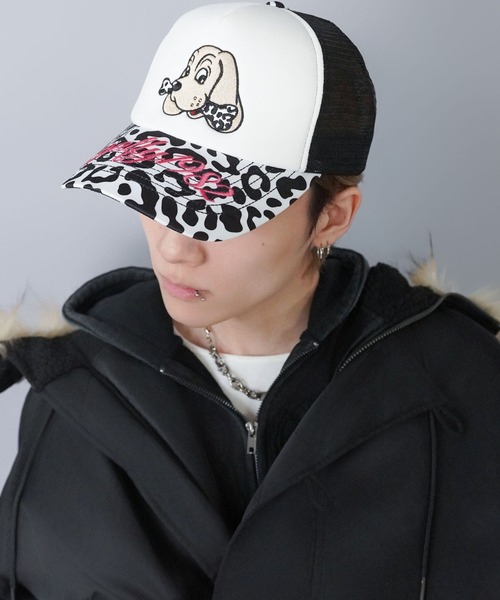 GALFY（ガルフィー） キャップ 帽子 「GALFY/ガルフィー」メッシュロゴ